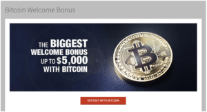 Bitcoin bonuses at Bovada