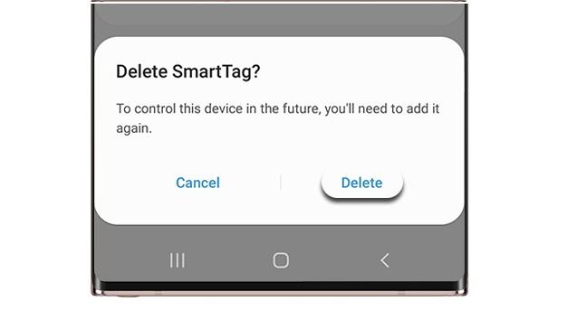 Galaxy SmartTag+ how to remove