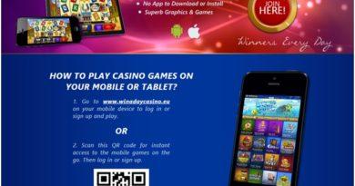 How to play slots at Win A Day Casino on mobile
