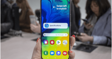 Samsung Galaxy A80 phone