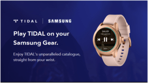 Samsung Tidal app