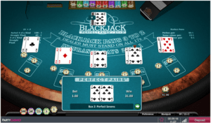 Side bets in the game of Blackjack