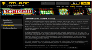 Slotland Casino Licensing