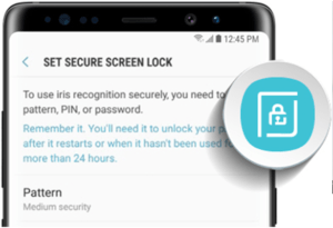 Screen lock