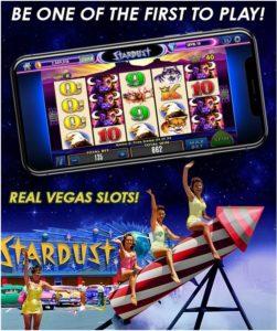 play at Stardust the new social casino on your mobile and earn rewards