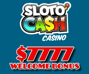 sloto cash casino $7777 bonus